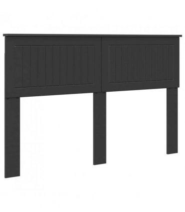 vidaXL Headboard Black Oak Engineered wood