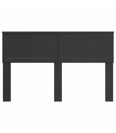 vidaXL Headboard Black Oak Engineered wood