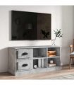 vidaXL TV Cabinet Concrete Grey 102x35.5x47.5 cm Engineered Wood