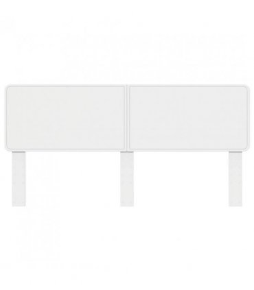vidaXL Headboard White Engineered wood