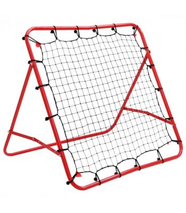 vidaXL Adjustable Football Kickback Rebounder 100 x 100 cm