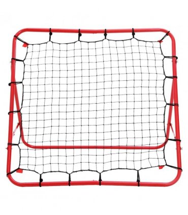 vidaXL Adjustable Football Kickback Rebounder 100 x 100 cm