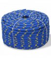 vidaXL Marine Rope Polypropylene 6 mm 100 m Blue