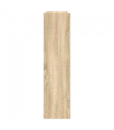vidaXL Shoe Rack Sonoma Oak 80x25x100 cm Engineered Wood