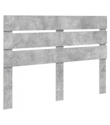 vidaXL Headboard Concrete Grey Engineered Wood