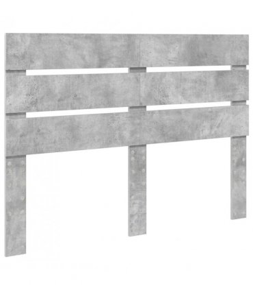 vidaXL Headboard Concrete Grey Engineered Wood