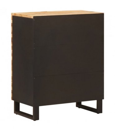 vidaXL Storage Sideboard Brown 60 x 33 x 75 cm Solid Mango Wood