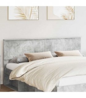 vidaXL Headboard Concrete Grey Engineered wood
