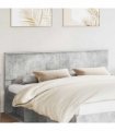 vidaXL Headboard Concrete Grey Engineered wood