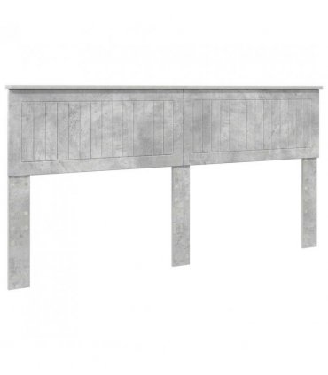 vidaXL Headboard Concrete Grey Engineered wood