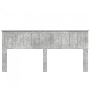 vidaXL Headboard Concrete Grey Engineered wood