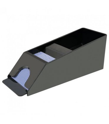 vidaXL Combine Poker/Blackjack Set with 600 Laser Chips Aluminium