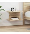 vidaXL Bedside Table Sonoma Oak 40 x 30 x 25 cm Engineered Wood