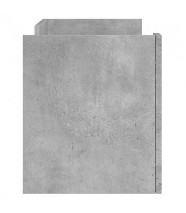 vidaXL TV Cabinet Concrete Grey 80x35x40 cm Engineered Wood