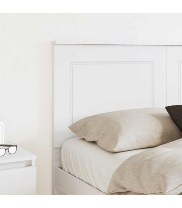 vidaXL Headboard White 100 cm Engineered Wood