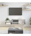 vidaXL Wall TV Stand 120 x 25 x 28.5 cm Engineered Wood