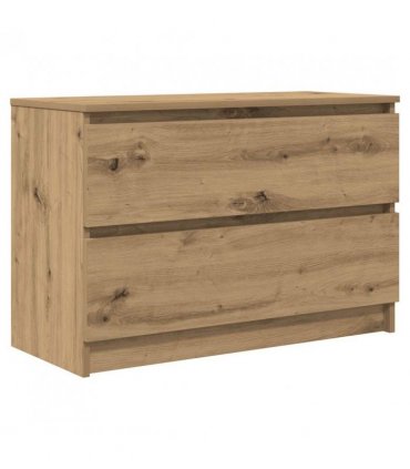 vidaXL TV Cabinet Artisan Oak 80x35x54 cm Engineered Wood