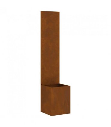 vidaXL Garden Privacy Screen Rusty 32 x 150 cm Weathering steel