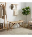 vidaXL Garden Bench Natural 110 x 45 x 50 cm Bamboo