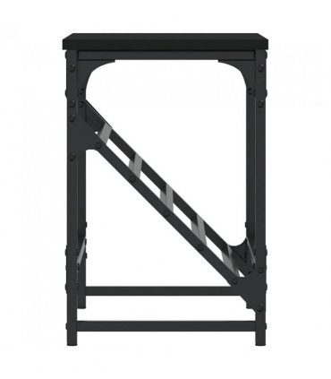 vidaXL Shoe Rack Black 60x30x45 cm Engineered Wood