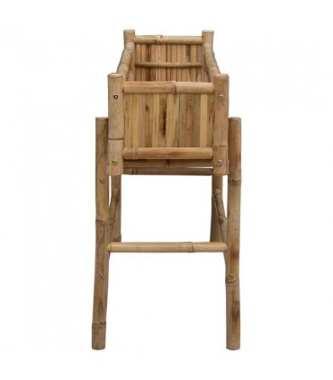 vidaXL Garden Planter with Holder Natural 100 x 38 x 74 cm Bamboo