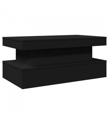 vidaXL Coffee Table | Black | Engineered wood | Medium | Coffee Table