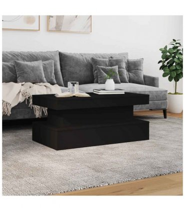 vidaXL Coffee Table | Black | Engineered wood | Medium | Coffee Table