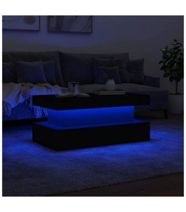 vidaXL Coffee Table | Black | Engineered wood | Medium | Coffee Table