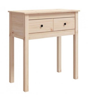 vidaXL Console Table 70x35x75 cm Solid Wood Pine