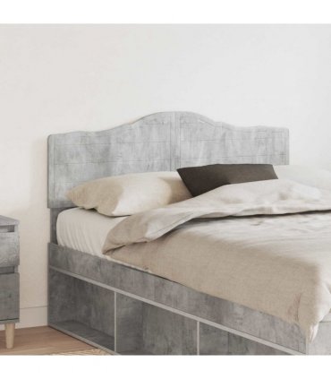 vidaXL Headboard Concrete Grey Engineered wood