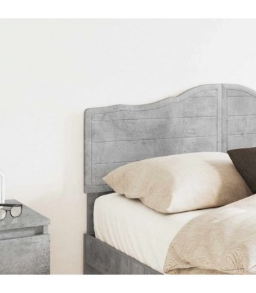 vidaXL Headboard Concrete Grey Engineered wood
