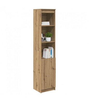 vidaXL Highboard Artisan Oak 37.5x35x180 cm Engineered Wood