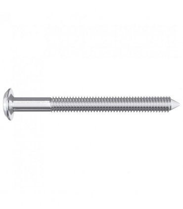 vidaXL Furniture Screws 1600 pcs Silver Steel
