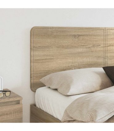 vidaXL Headboard Sonoma Oak Engineered wood