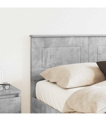 vidaXL Headboard Concrete Grey Engineered wood