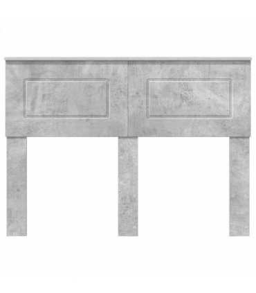 vidaXL Headboard Concrete Grey Engineered wood
