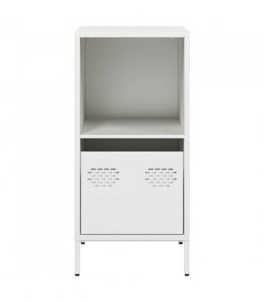 vidaXL Sideboard White 35x39x73.5 cm Cold-rolled Steel