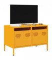 vidaXL TV Cabinet Mustard Yellow 68x39x43.5 cm Cold-rolled Steel