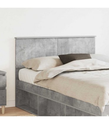 vidaXL Headboard Concrete Grey Engineered wood