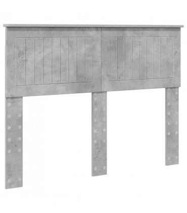 vidaXL Headboard Concrete Grey Engineered wood