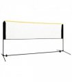 vidaXL Adjustable Badminton Net 300x103x94-158 cm Metal