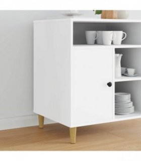 vidaXL Furniture Feet 12 pcs Brown Ø 44 x 100 mm Solid Eucalyptus Wood