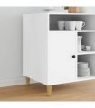 vidaXL Furniture Feet 12 pcs Brown Ø 44 x 100 mm Solid Eucalyptus Wood
