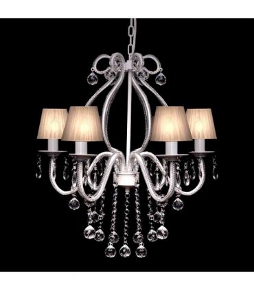 Chandelier with 2300 Crystals White