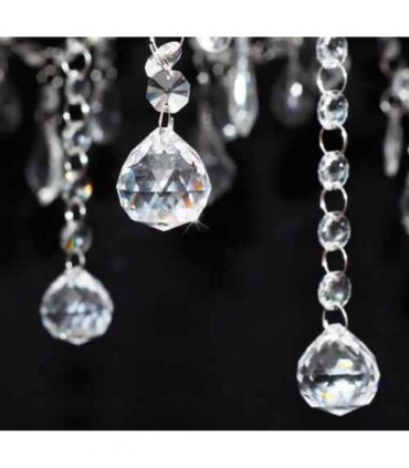 Chandelier with 2300 Crystals White