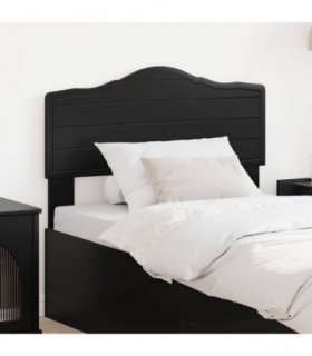 vidaXL Headboard Black Oak Engineered wood