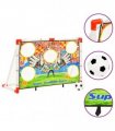 vidaXL Children Football Goal Set with Goal Wall 120x51x77.5 cm