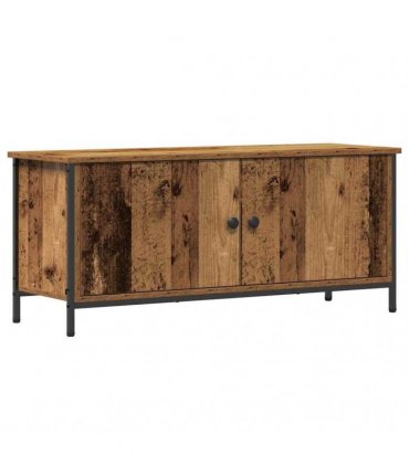 vidaXL TV Cabinet Old Wood 100 x 35 x 45 cm Engineered Wood