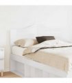 vidaXL Headboard Gloss White Engineered wood