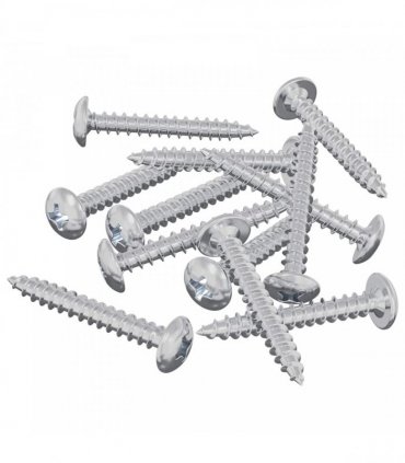 vidaXL Wood Screws 8451 pcs Silver Steel
